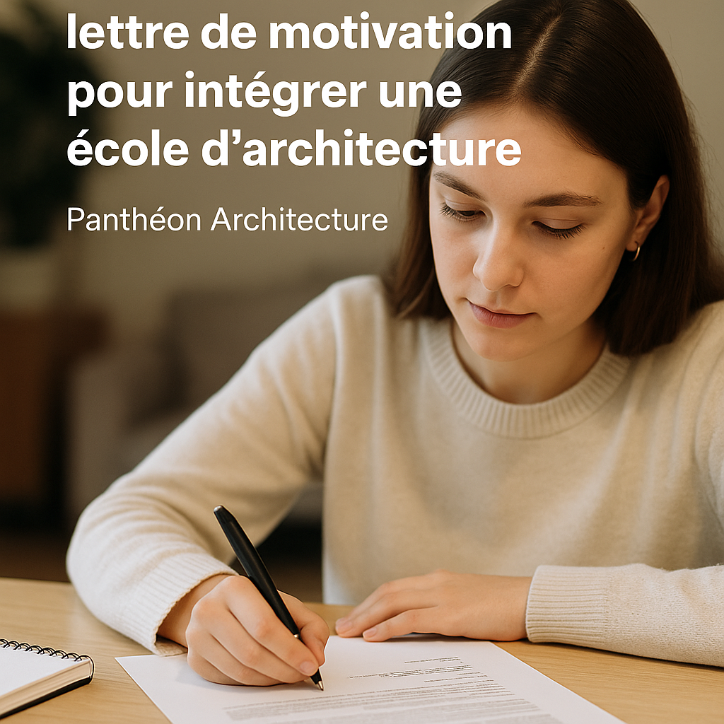 Lettre de motivation pour une école d’architecture soyez percutant — free download