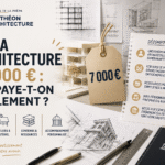 Illustration du coût d’une prépa architecture à 7 000 € et des services inclus